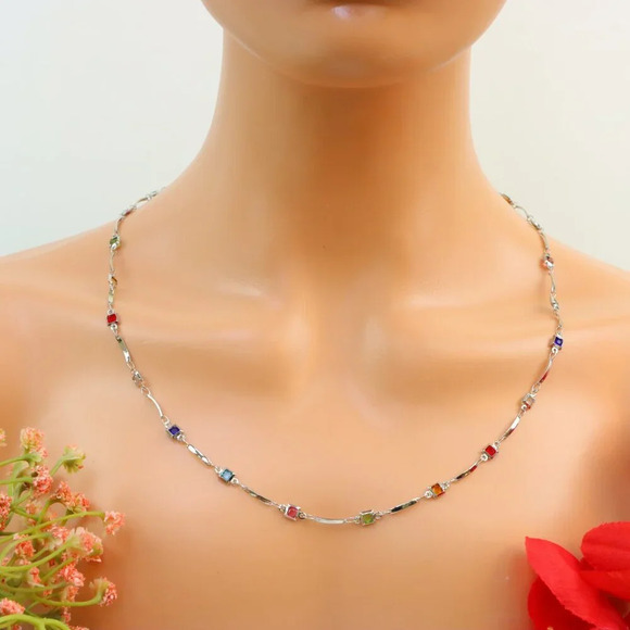 "New Beautiful Design Necklace Chain for Women/Girls, Gift, N533 - Picture 7 of 10